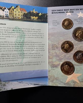 Set monete  Antille Olandesi collezionismo