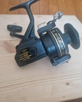 Mulinello da pesca  vintage Sawfish SW 450