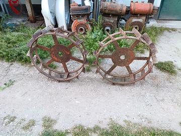 Coppia di Gabbie per motocoltivatore