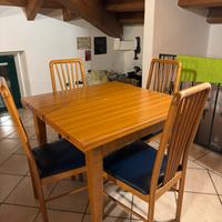 Tavolo da pranzo allungabile