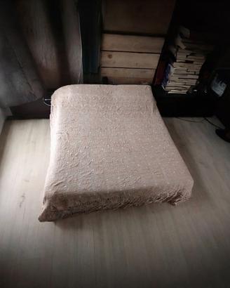 Copriletto vintage da corredo siciliano realizzato