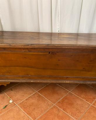 Cassapanca antica legno