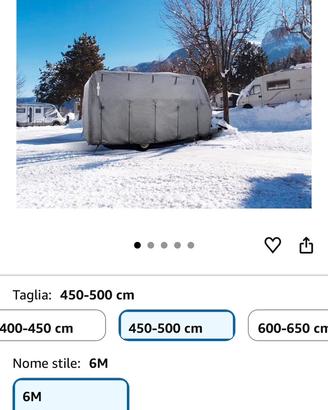 Telo copertura caravan