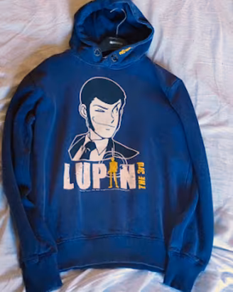 Felpa Lupin III uomo, Tg M