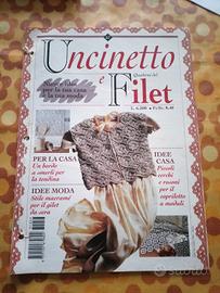 Schede uncinetto e filet 