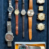 Orologi vintage Zenith Sicura Bulova Seiko e altro
