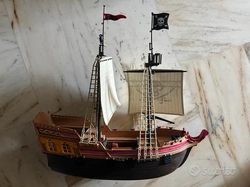 Grande nave pirata Playmobil originale Geobra