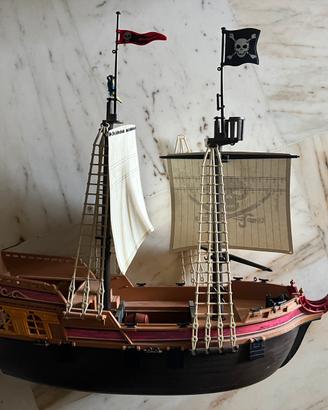 Grande nave pirata Playmobil originale Geobra