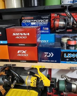 materiale per la pesca