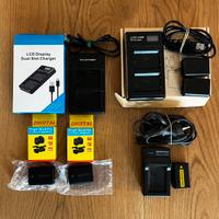 Batterie NP-FW50 e chargers