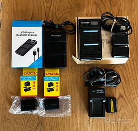 Batterie NP-FW50 e chargers