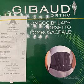 Corsetto Lombosacrale Dr. Gibaud - Taglia 1/S Nuov