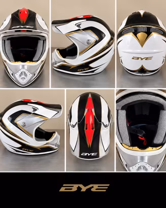 Casco integrale moto BYE