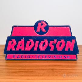 CARTELLINO PUBBLICITARIO RADIO TV RADIOSON 1960