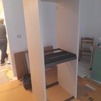 mobile ARBI BATHROOM porta lavatrice -asciugatrice