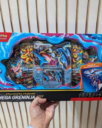 collezione premium  Mega Greninja ex sigillata