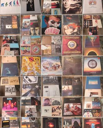 Lotto vinili 141 LP prog rock jazzrock country 