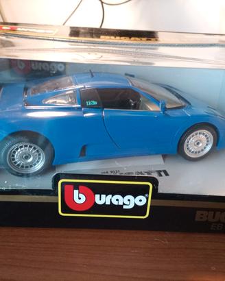 modello Bugatti EB 110 1/18 Bburago in box