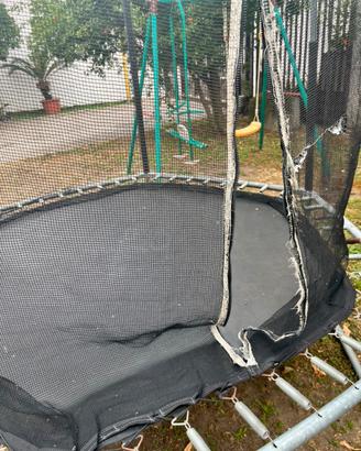 Trampolino elastico