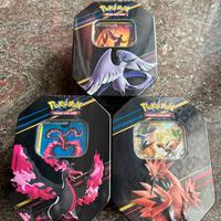 Tin sealed Moltres, Articuno, Zapdos di Galar