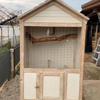 voliera per pappagalli/uccelli