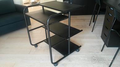 Mobile porta PC nero