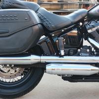 marmitte omologate Mcj per Harley FLHC e FLHXS 