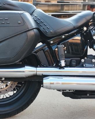 marmitte omologate Mcj per Harley FLHC e FLHXS 