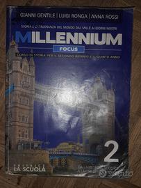 MILLENNIUM FOCUS 2 LIBRO STORIA ISBN.9788835048268