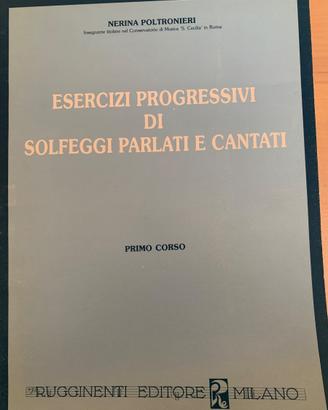 Esercizi progressivi di solfeggi parlati e cantati