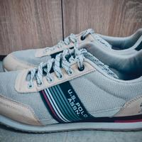 scarpe uomo grigio beige U.S. polo assn.