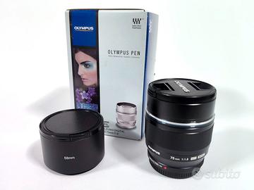 Olympus 75mm 1.8 + Nikon filtro NC 58mm