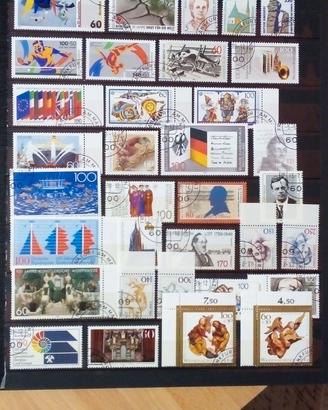 Francobolli germania rep. Federale RFG 1989