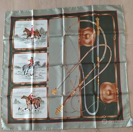 Foulard vintage in seta marca Gucci