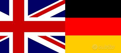 Lezioni/Ripetizioni Inglese/Tedesco