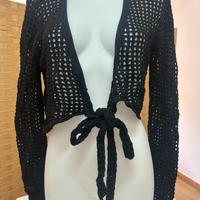 Tezenis Copri Spalle Cotone Nero Taglia M-L