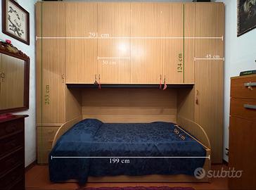 Cameretta a Ponte con due letti