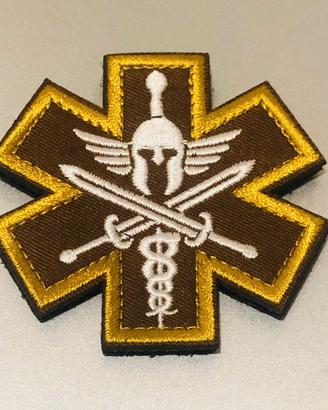 Patch Croce Medical toppa Militare tactical badge