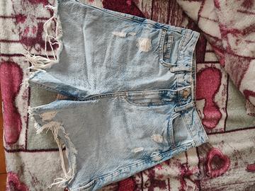 jeans corto zara 