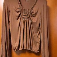 Blusa marrone Taglia M