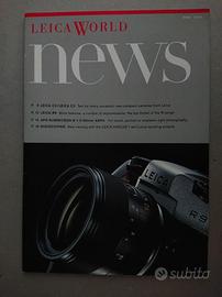 Brochure vintage LEICA NEWS