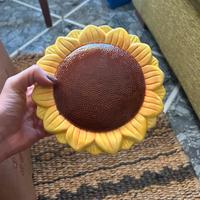 Decorazione termosifone girasole