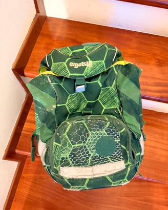 Zaino cartella usata ergobag tema calcio