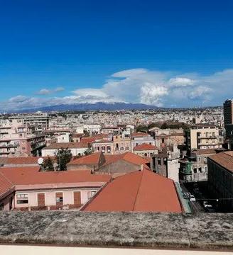 Attico panoramico nel cuore storico di Catania