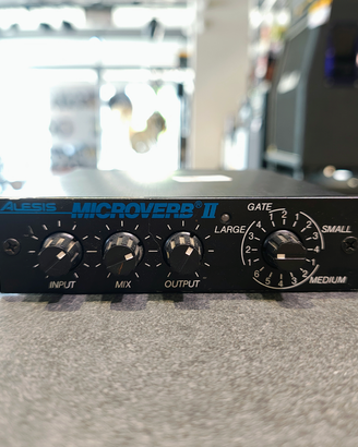 ALESIS MICROVERB II - USATO IN GARANZIA -