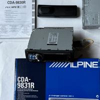 Autoradio Alpine CDA-9831R 1DIN CD MP3 RDS 50Wx4