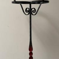 Porta menu’/leggio Vintage in ferro battuto