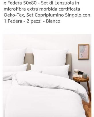 Set Copripiumino una piazza e mezza NUOVO 