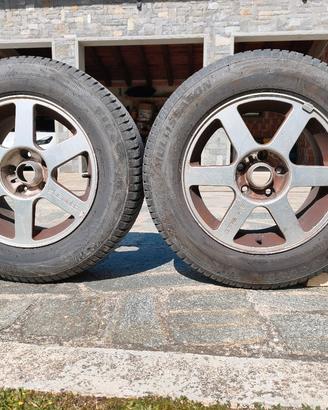 Pneumatici 4 stagioni con cerchi Pajero Pinin