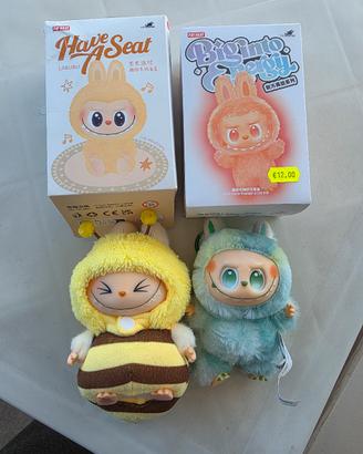 Set 2 Peluche "Lafufu" style Ispirati a Labubu 